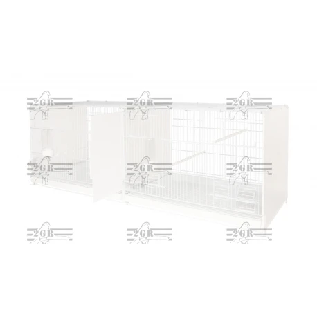 Cage D'élevage Pliable "BORMIO" 120x40x40 Cm 4 Cage D'élevage Pliable "BORMIO" 120x40x40 Cm – Image 2
