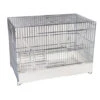 Cage Domus-Molinari 45cm Chromée -Oiseau Fournitures Soldes cage domus molinari 45cm chromee