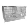 Cage Domus-Molinari 50cm Chromée -Oiseau Fournitures Soldes cage domus molinari 55cm chromee 1
