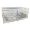 Cage Domus-Molinari 90cm Laquée En Blanc -Oiseau Fournitures Soldes cage domus molinari 90cm blanche