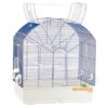 Cage Oiseaux "Gabri" Bleue Avec Fond Blanc - 70x50x79cm 1 Cage Oiseaux "Gabri" Bleue Avec Fond Blanc - 70x50x79cm -Oiseau Fournitures Soldes cage oiseaux gabri bleue avec fond blanc 70x50x79cm