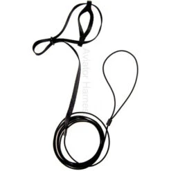 Harnais Pour Perroquets Aviator - Medium/Noir -Oiseau Fournitures Soldes harnais pour perroquets aviator mediumnoir 2