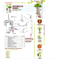 Mangeoire Lona M4 - Vert -Oiseau Fournitures Soldes mangeoire lona m4 vert 1