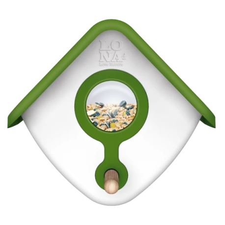 Mangeoire Lona "Voerhuis H1" - Vert 3 Mangeoire Lona "Voerhuis H1" - Vert