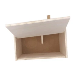 Nichoir Horizontal Pour Agapornis - 16 X 25 X 15 Cm -Oiseau Fournitures Soldes nichoir horizontal pour inseparable 16x25x16 cm 1