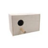 Nichoir Horizontal Pour Agapornis - 16 X 25 X 15 Cm -Oiseau Fournitures Soldes nichoir horizontal pour inseparable 16x25x16 cm