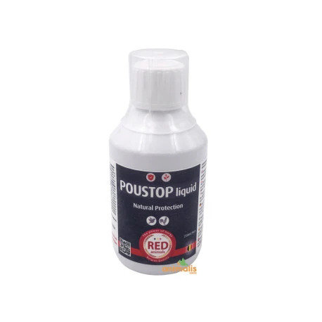Poustop Liquid 250ml - Red Animals 3 Poustop Liquid 250ml - Red Animals